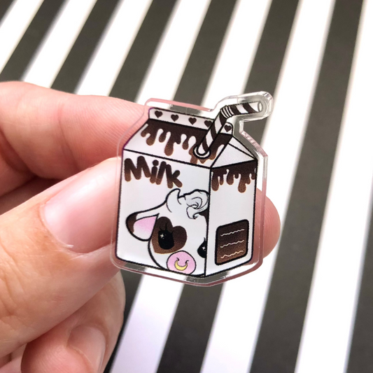 Moolisa Milkbox Juicebox Acrylic Pin