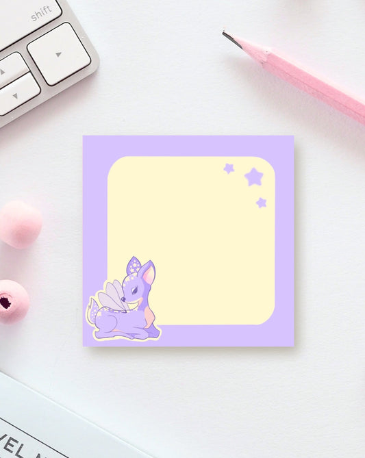 Lavender Fairy Deer Memopad