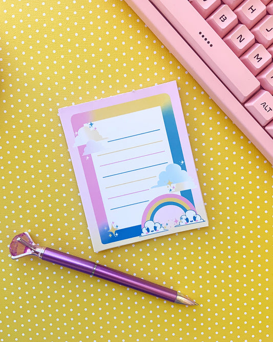 Rainbow Notepad